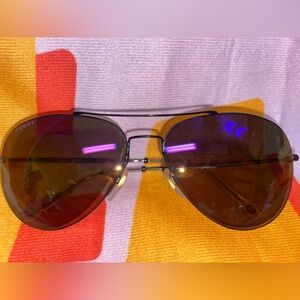 Gucci Black Aviator Sunglasses